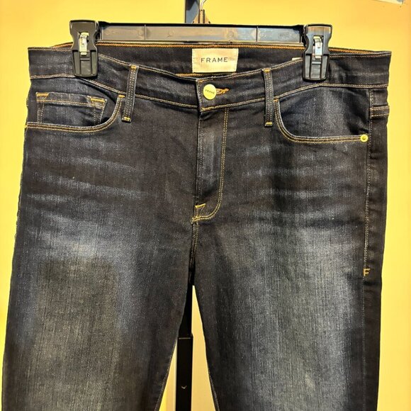 Frame Le Skinny De Jeanne Jeans Wellington Wash - Picture 6 of 11